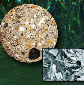 The secret of the ancient Roman people 's concrete