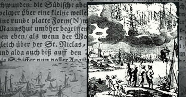 The secret of UFO warfare caused thousands of people to fall ill in 1665