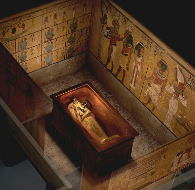The secret room may exist in King Tutankhamun's tomb