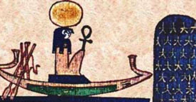 The ship brought Egyptian pharaohs to the afterlife