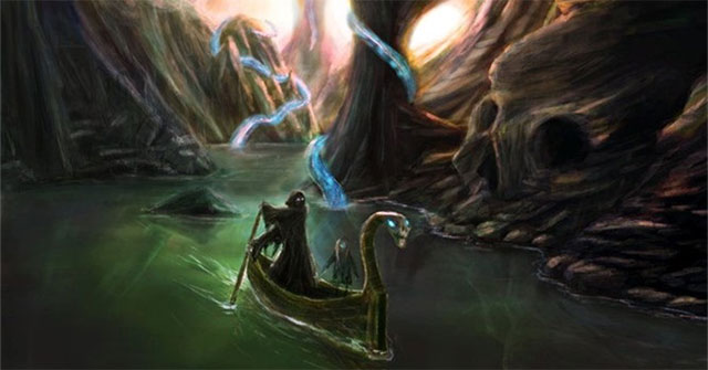 The shocking solution of the gateway to the 'negative realm'