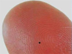 The smallest, thinnest chip in the world