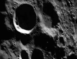 The SMART-1 probe board landed on the Moon