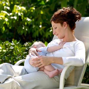 The smell of mother's milk determines the child's taste