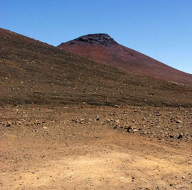 The soil on Mars is similar to that of the Hawaiian Islands