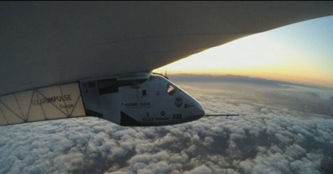 The solar plane has completed its 11th flight