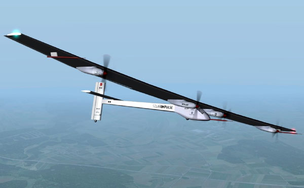 The solar plane has returned