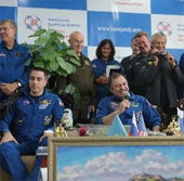 The Soyuz and the crew returned to Earth safely