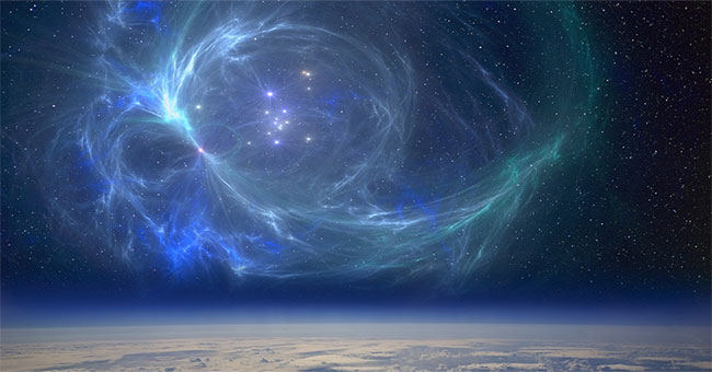 The star explodes near Earth, destroying giant sharks