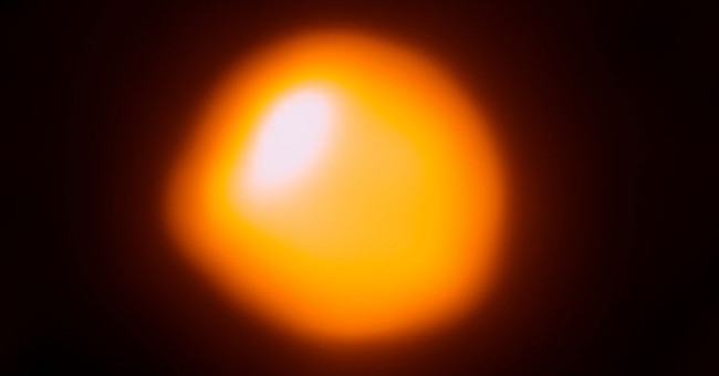 The star is about to explode 1,400 times larger than the Sun.