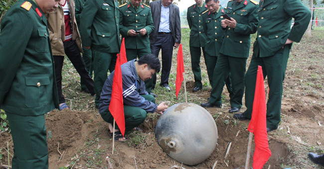 The strange ball may be a gas container