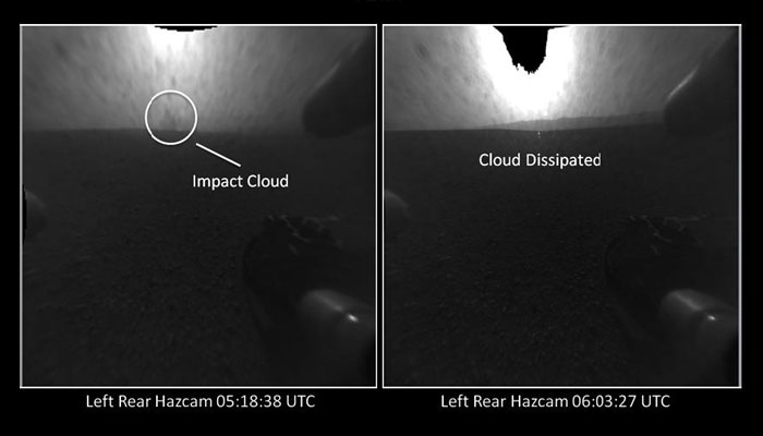 The strange cloud on Mars is sent by Curiosity