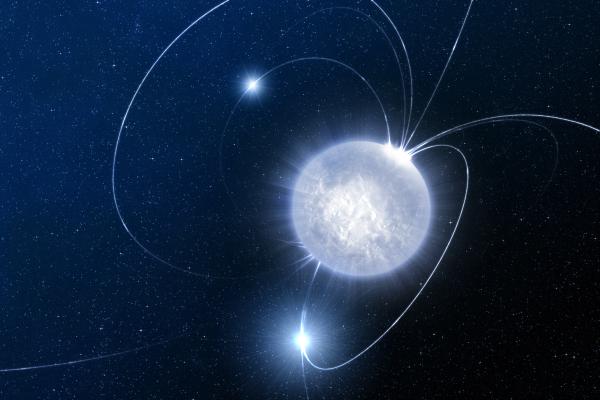The strange magnetic field of the star