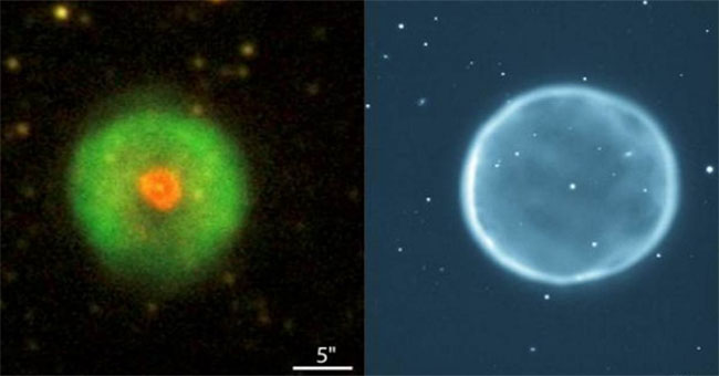The strange nebula, keeping the Sun's secret