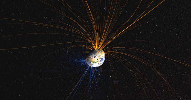 The strange phenomenon can cause Earth's magnetic field to reverse