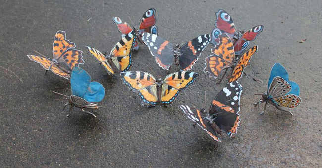 The strange transformation of scrap at the dexterous hand of man