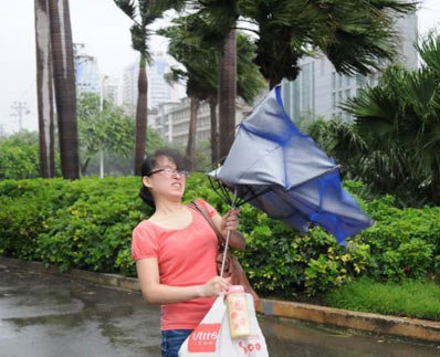 The strongest storm of the year landed in China