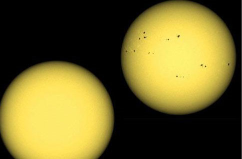 The sun is about to ... disappear?