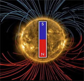 The sun is turning big in the 11-year cycle