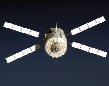 The supply ship Edoardo Amaldi is about to leave the launch pad