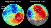 The surface of Mercury is revealed by the image of the spacecraft