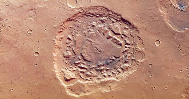 The suspect is super volcano on Mars