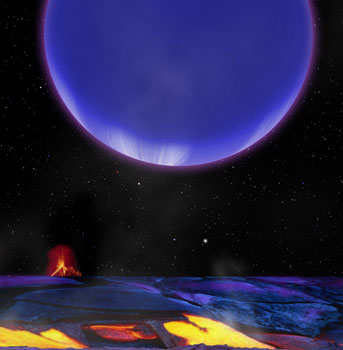 The tango of two strange planets