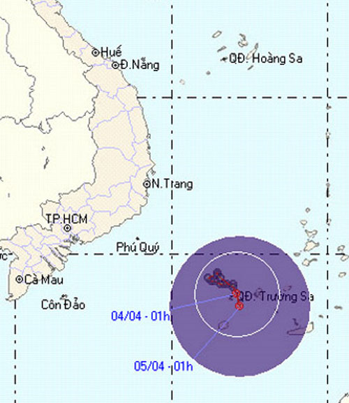 The temperature in the North increased sharply