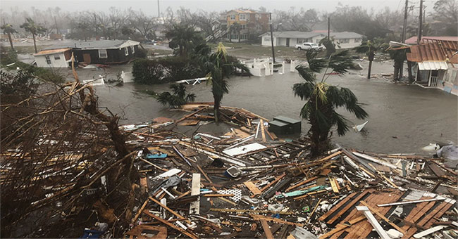 The terrible devastation of the strongest 50-year storm hit the US East ...