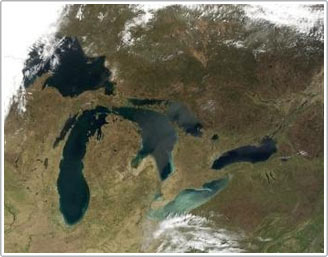 The terrible flood cooled the earth