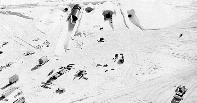 The threat from the US nuclear waste warehouse left the Arctic ice