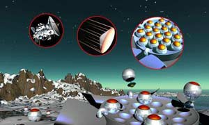 The tiny spherical robots will explore Mars
