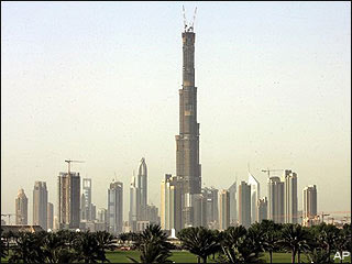 The title of the highest building in the world changed hands