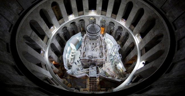 The tomb of Jesus in Jerusalem is in danger of collapse