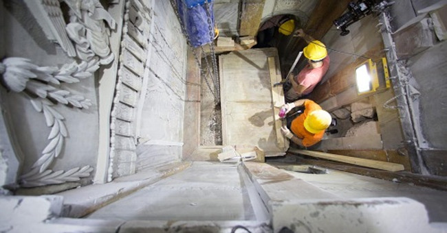 The tomb of Jesus was opened for the first time