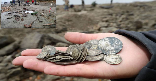 The treasure on the ghost ship suddenly appeared on the banks of the Danube