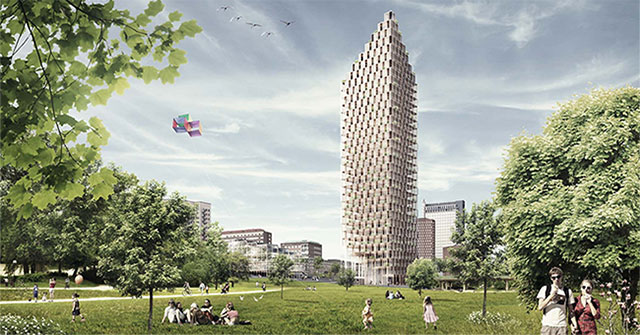 The trend of building wooden skyscrapers