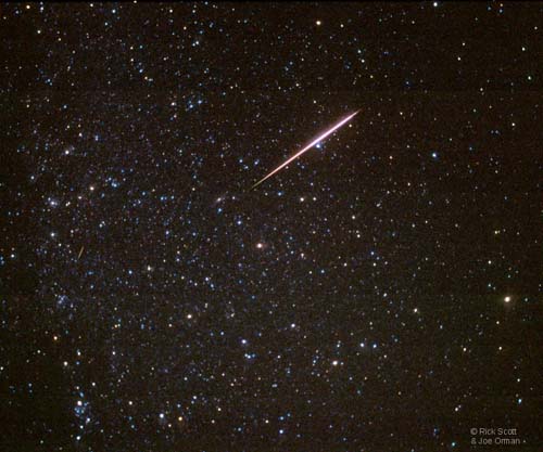 The truth about the shooting star