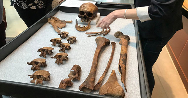 The truth about the 'vampire' remains was grave 200 years ago