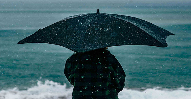 The type of umbrella can withstand winds of nearly 90km / h