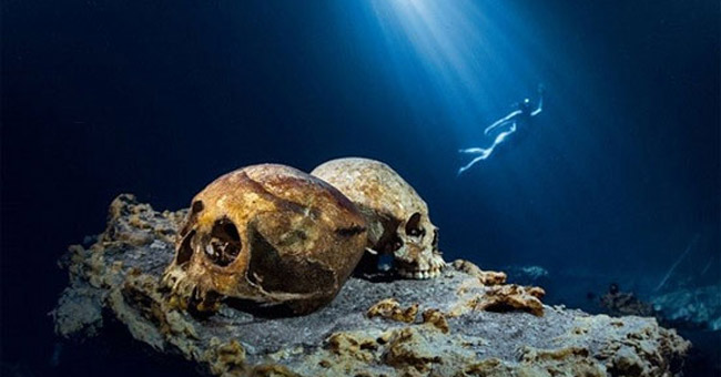 The underworld and continually sacrificed 'cold' Mayan people