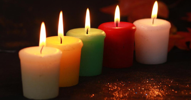 The unimaginable power comes from burning candles