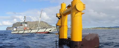 The United States is about to start operating a wave power plant