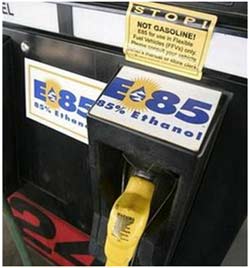 The United States promoted the use of ethanol fuel