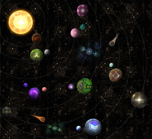The universe outside the solar system is different from what we think