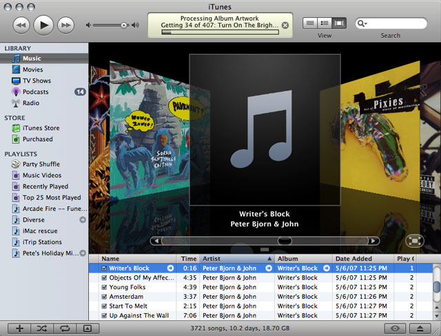 The unlocked iTunes account is publicly available