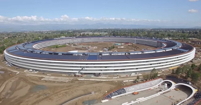 The US $ 5 billion headquarters of Apple's flying saucer is about to complete