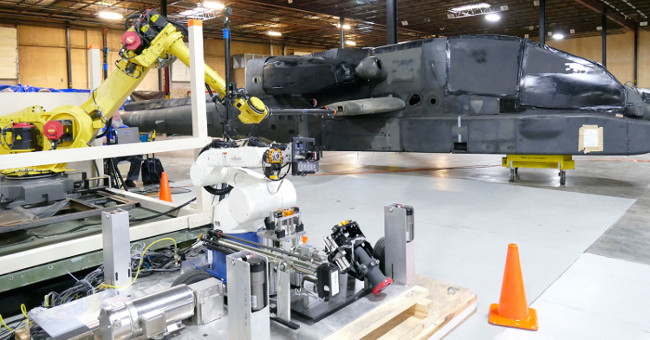 The US Army tests refueling robots for combat helicopters