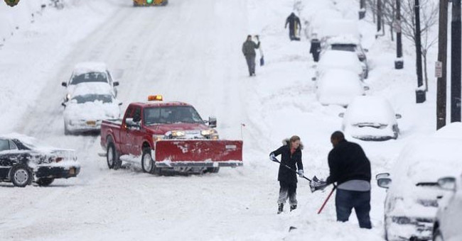 The US declared a state of emergency due to snow storms