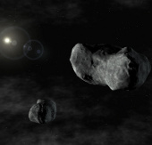 The US developed a small meteorite detection system